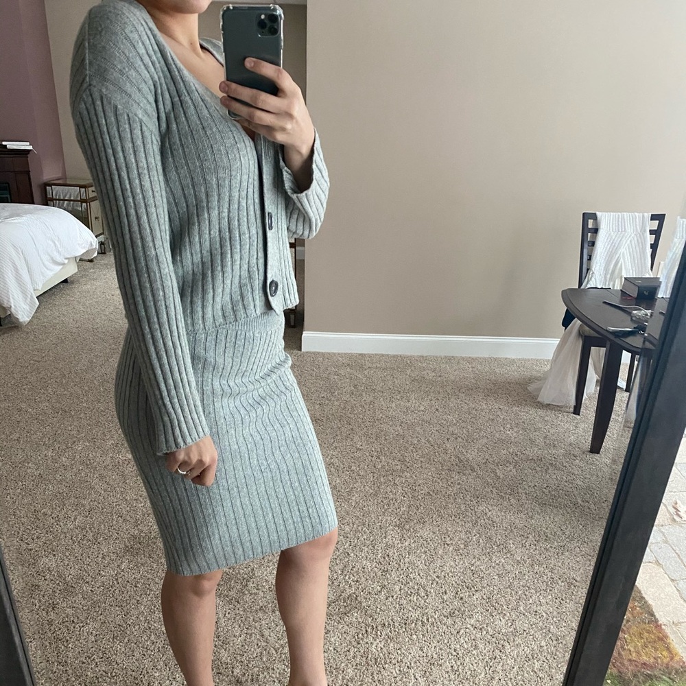 JULIET SWEATER KNIT SKIRT SET